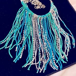 Turquoise Beaded Necklace